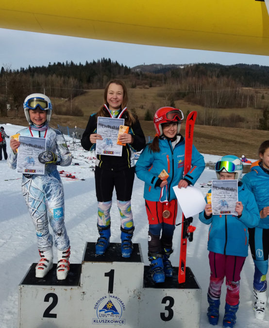 Magdalena Major wicemistrzynią Krakowa w narciarstwie alpejskim